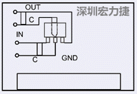 圖3：降壓電路的PCB設(shè)計示例。