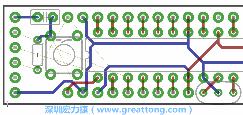 4.1. 把剩下的元件移動(dòng)到電路板工作區(qū)上。