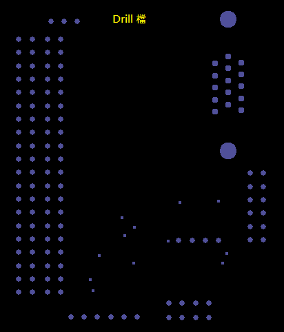 產(chǎn)生Drill File及 Map File 的Gerber 檔案，此會(huì)產(chǎn)生描述此PCB所用到的鉆孔的孔徑尺寸及鉆孔的座標(biāo)資訊。