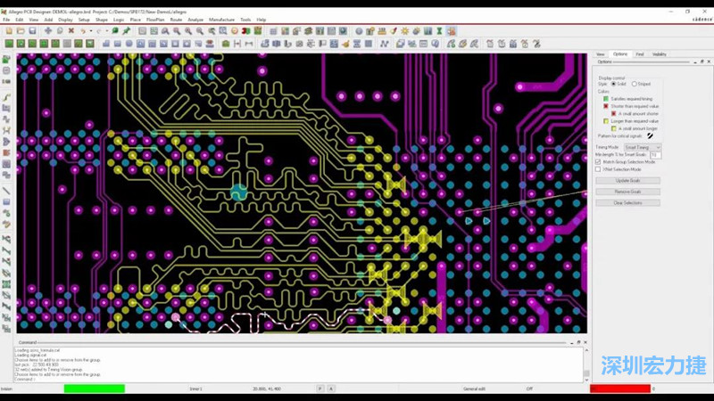 Allegro是Cadence公司旗下的PCB版圖設(shè)計(jì)工具